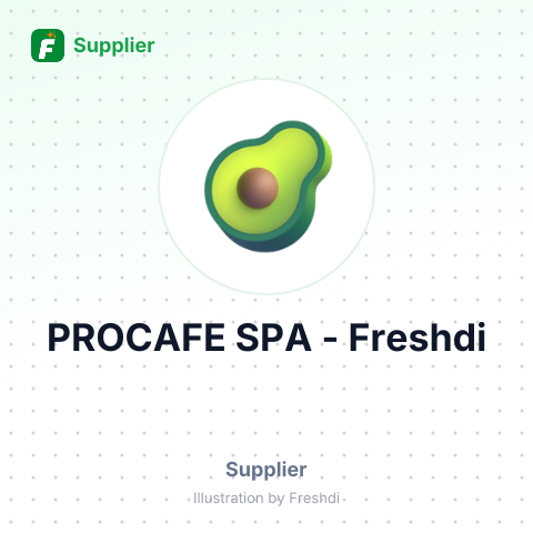 PROCAFE SPA – summary card, no photo uploaded yet