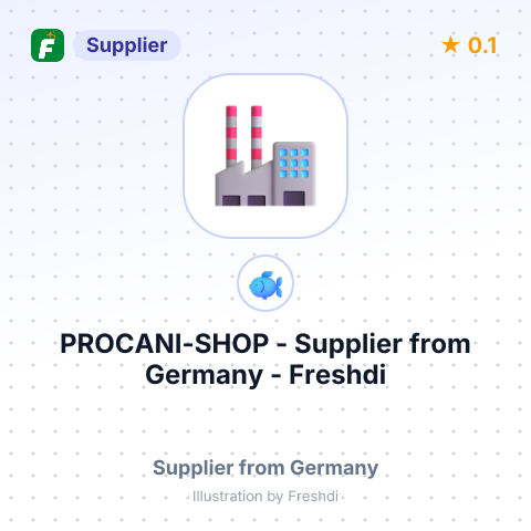 PROCANI-SHOP – summary card, no photo uploaded yet