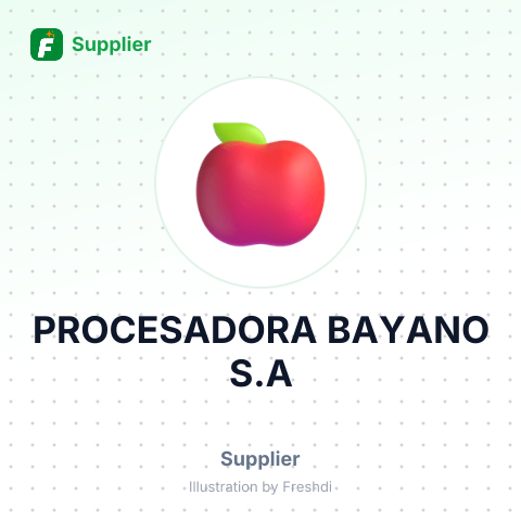 PROCESADORA BAYANO S.A – summary card, no photo uploaded yet
