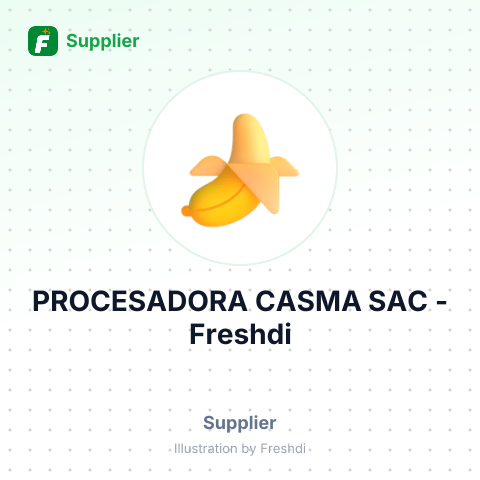 PROCESADORA CASMA SAC – summary card, no photo uploaded yet