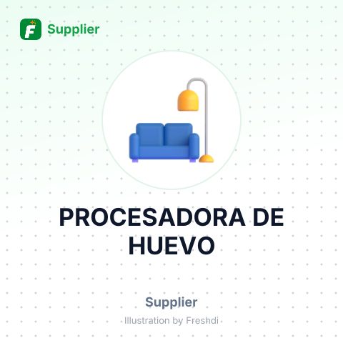 PROCESADORA DE HUEVO – summary card, no photo uploaded yet