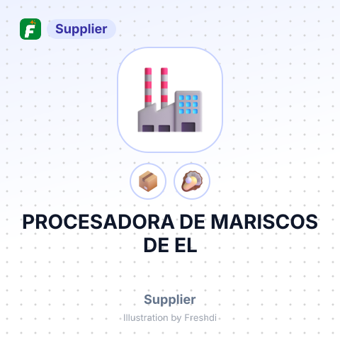 PROCESADORA DE MARISCOS DE EL – summary card, no photo uploaded yet
