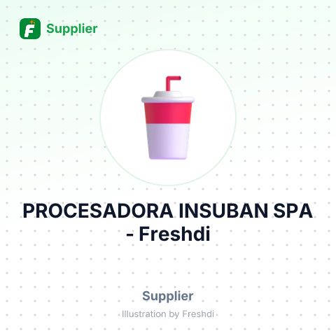 PROCESADORA INSUBAN SPA – summary card, no photo uploaded yet