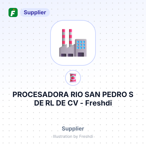PROCESADORA RIO SAN PEDRO S DE RL DE CV – summary card, no photo uploaded yet