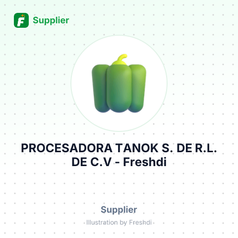 PROCESADORA TANOK S. DE R.L. DE C.V – summary card, no photo uploaded yet