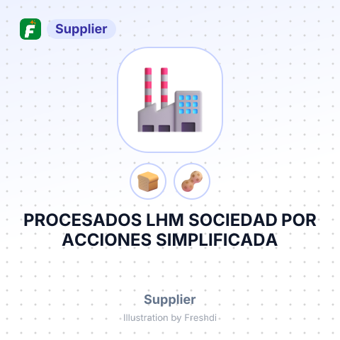 PROCESADOS LHM SOCIEDAD POR ACCIONES SIMPLIFICADA – summary card, no photo uploaded yet