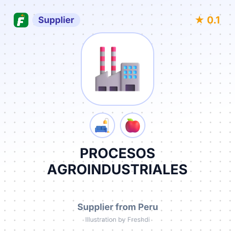 PROCESOS AGROINDUSTRIALES – summary card, no photo uploaded yet