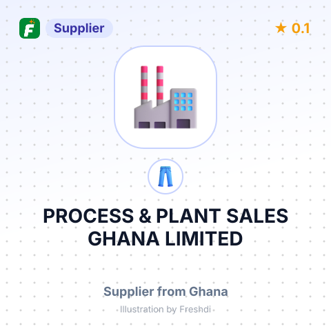 PROCESS & PLANT SALES GHANA LIMITED – summary card, no photo uploaded yet