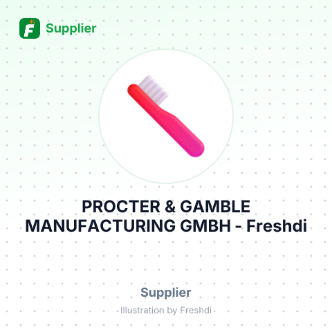 PROCTER & GAMBLE MANUFACTURING GMBH – summary card, no photo uploaded yet