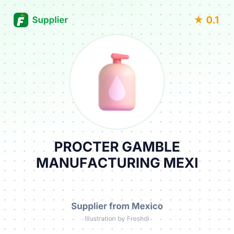 PROCTER GAMBLE MANUFACTURING MEXI – summary card, no photo uploaded yet
