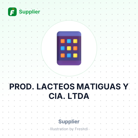 PROD. LACTEOS MATIGUAS Y CIA. LTDA – summary card, no photo uploaded yet