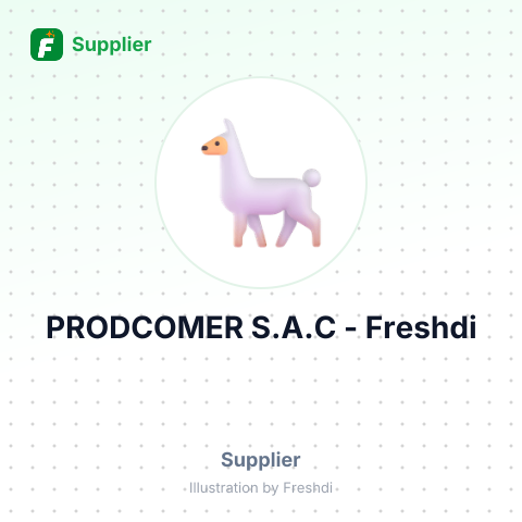 PRODCOMER S.A.C – summary card, no photo uploaded yet
