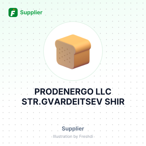 PRODENERGO LLC STR.GVARDEITSEV SHIR – summary card, no photo uploaded yet
