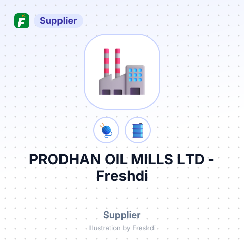 PRODHAN OIL MILLS LTD – summary card, no photo uploaded yet