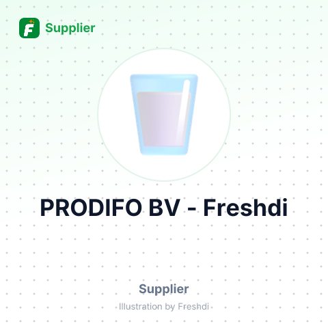 PRODIFO BV – summary card, no photo uploaded yet