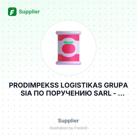 PRODIMPEKSS LOGISTIKAS GRUPA SIA ПО ПОРУЧЕНИЮ SARL – summary card, no photo uploaded yet