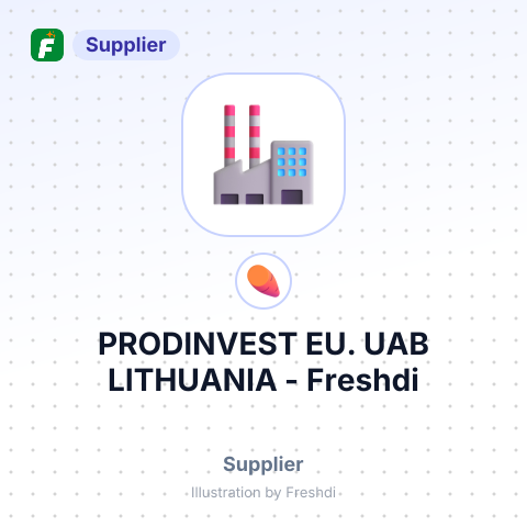 PRODINVEST EU. UAB LITHUANIA – summary card, no photo uploaded yet