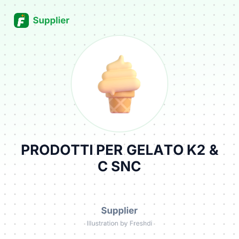 PRODOTTI PER GELATO K2 & C SNC – summary card, no photo uploaded yet