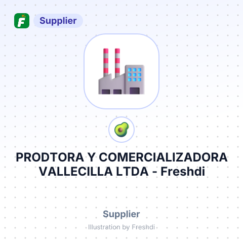 PRODTORA Y COMERCIALIZADORA VALLECILLA LTDA – summary card, no photo uploaded yet