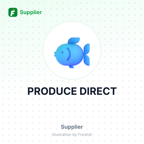 PRODUCE DIRECT – summary card, no photo uploaded yet