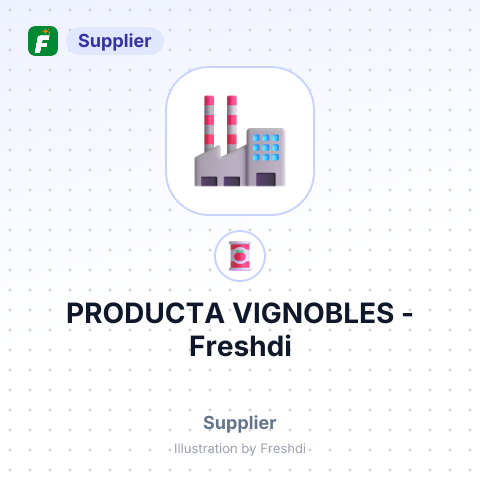 PRODUCTA VIGNOBLES – summary card, no photo uploaded yet