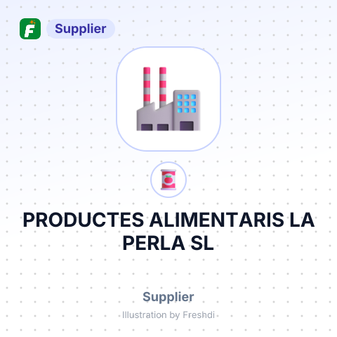 PRODUCTES ALIMENTARIS LA PERLA SL – summary card, no photo uploaded yet