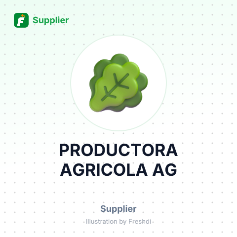 PRODUCTORA AGRICOLA AG – summary card, no photo uploaded yet