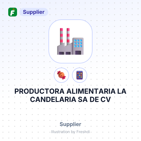 PRODUCTORA ALIMENTARIA LA CANDELARIA SA DE CV – summary card, no photo uploaded yet
