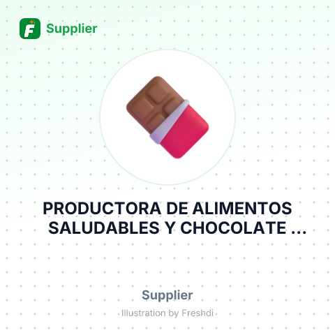 PRODUCTORA DE ALIMENTOS SALUDABLES Y CHOCOLATE PROCHOC C.A – summary card, no photo uploaded yet