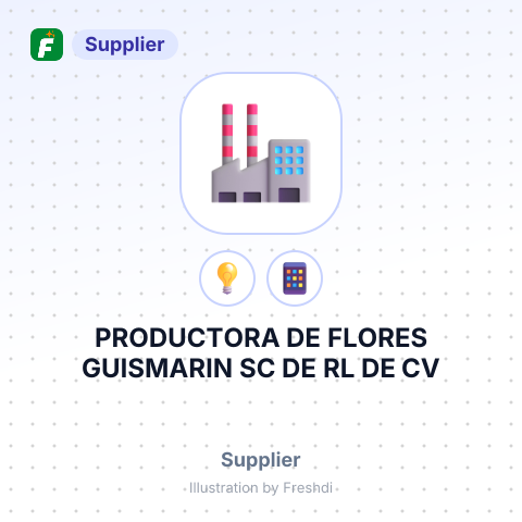PRODUCTORA DE FLORES GUISMARIN SC DE RL DE CV – summary card, no photo uploaded yet