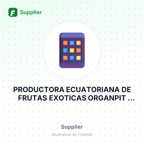 PRODUCTORA ECUATORIANA DE FRUTAS EXOTICAS ORGANPIT CIA.LTDA – summary card, no photo uploaded yet