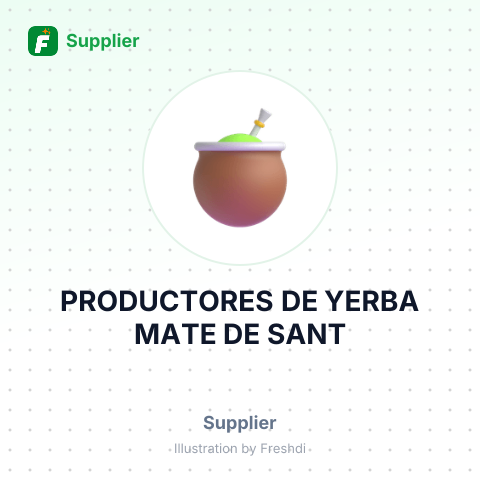 PRODUCTORES DE YERBA MATE DE SANT – summary card, no photo uploaded yet