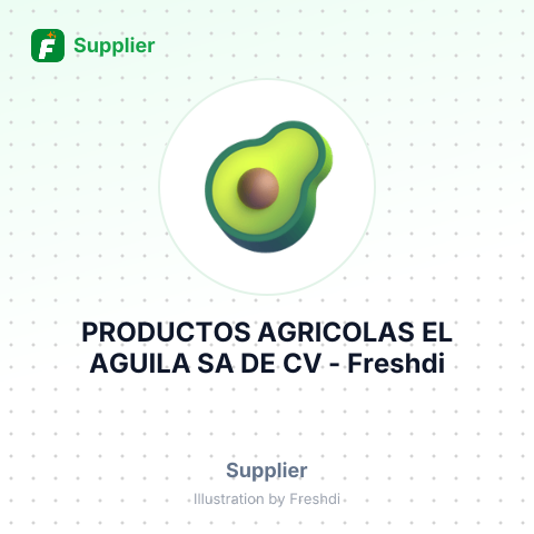PRODUCTOS AGRICOLAS EL AGUILA SA DE CV – summary card, no photo uploaded yet