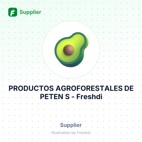 PRODUCTOS AGROFORESTALES DE PETEN S – summary card, no photo uploaded yet