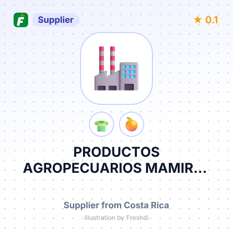 PRODUCTOS AGROPECUARIOS MAMIRMI S.A. – summary card, no photo uploaded yet