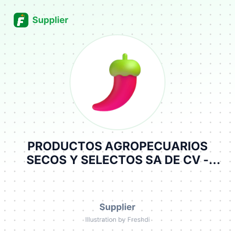 PRODUCTOS AGROPECUARIOS SECOS Y SELECTOS SA DE CV – summary card, no photo uploaded yet