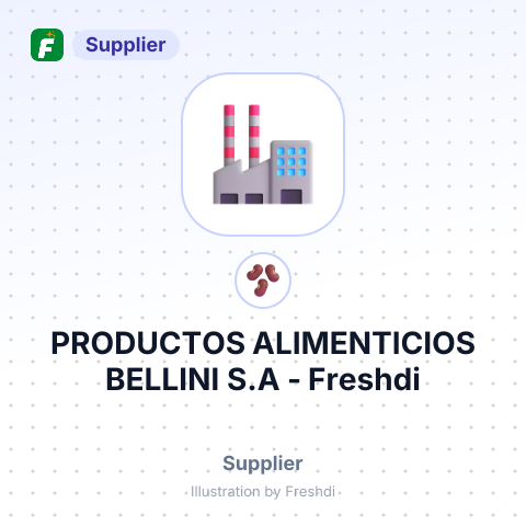 PRODUCTOS ALIMENTICIOS BELLINI S.A – summary card, no photo uploaded yet