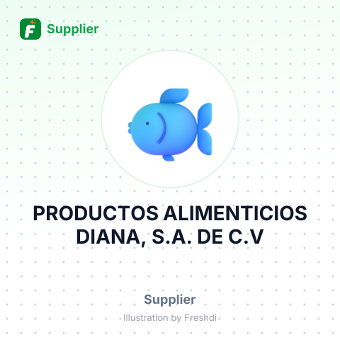 PRODUCTOS ALIMENTICIOS DIANA, S.A. DE C.V – summary card, no photo uploaded yet