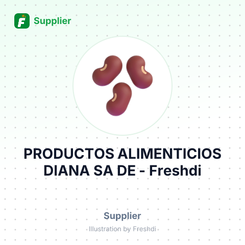 PRODUCTOS ALIMENTICIOS DIANA SA DE – summary card, no photo uploaded yet