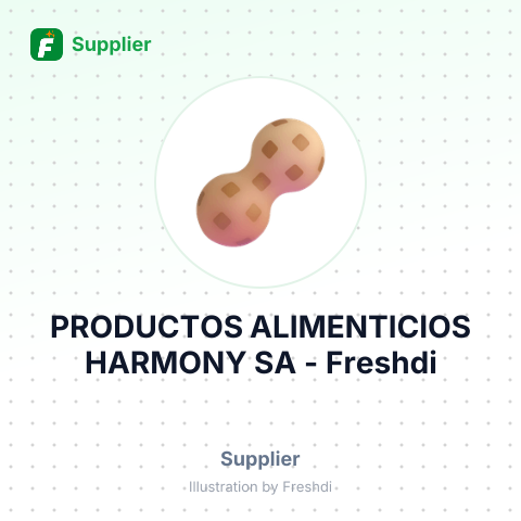 PRODUCTOS ALIMENTICIOS HARMONY SA – summary card, no photo uploaded yet