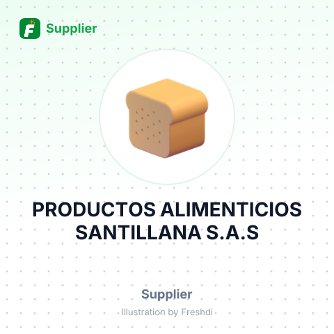 PRODUCTOS ALIMENTICIOS SANTILLANA S.A.S – summary card, no photo uploaded yet