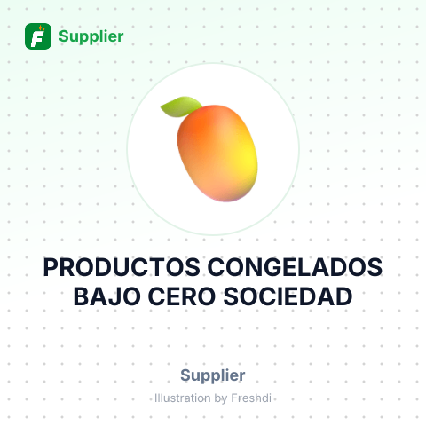 PRODUCTOS CONGELADOS BAJO CERO SOCIEDAD – summary card, no photo uploaded yet