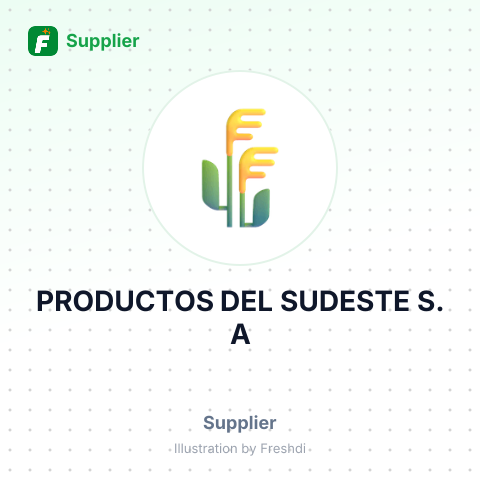 PRODUCTOS DEL SUDESTE S. A – summary card, no photo uploaded yet