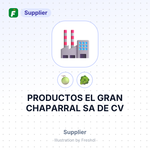 PRODUCTOS EL GRAN CHAPARRAL SA DE CV – summary card, no photo uploaded yet