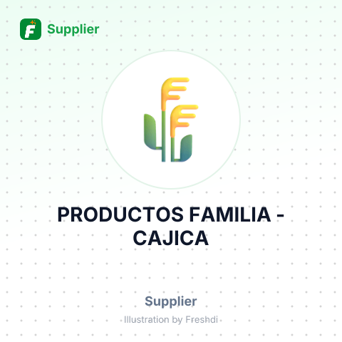 PRODUCTOS FAMILIA - CAJICA – summary card, no photo uploaded yet
