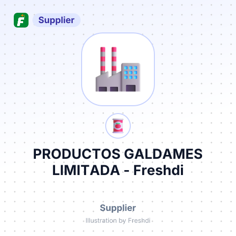 PRODUCTOS GALDAMES LIMITADA – summary card, no photo uploaded yet