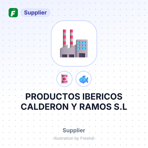 PRODUCTOS IBERICOS CALDERON Y RAMOS S.L – summary card, no photo uploaded yet