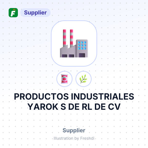 PRODUCTOS INDUSTRIALES YAROK S DE RL DE CV – summary card, no photo uploaded yet