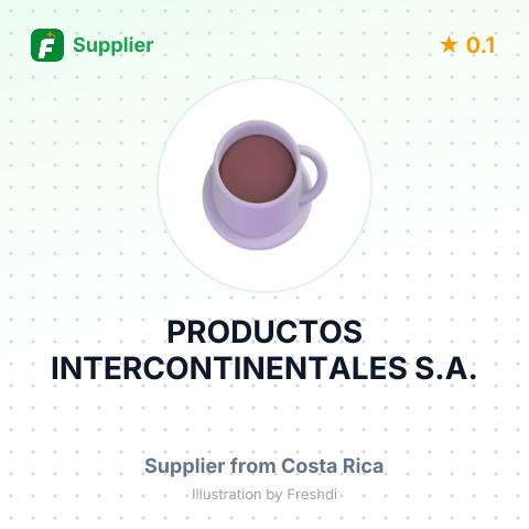 PRODUCTOS INTERCONTINENTALES S.A. – summary card, no photo uploaded yet