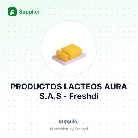 PRODUCTOS LACTEOS AURA S.A.S – summary card, no photo uploaded yet